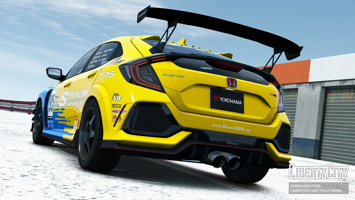2018 Honda Civic Type-R Spoon Sports livery / GTA 5