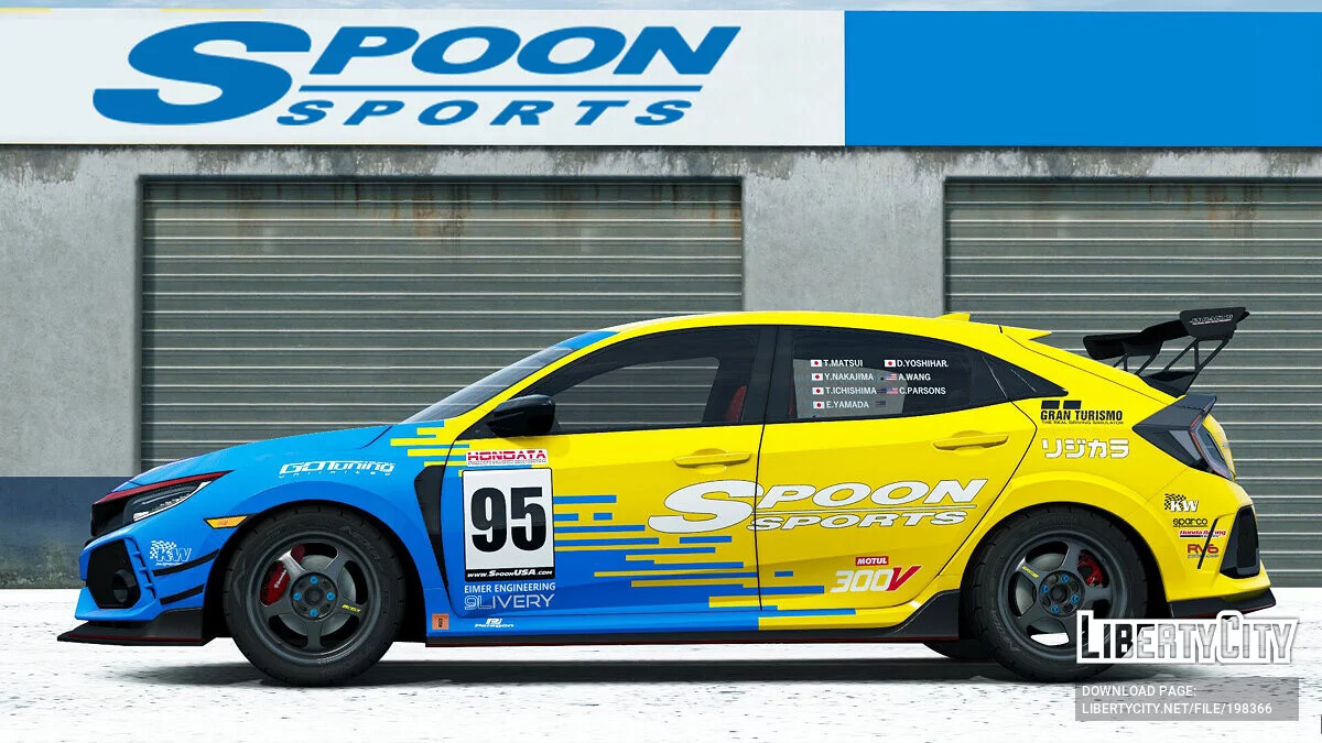 2018 Honda Civic Type-R Spoon Sports livery / GTA 5