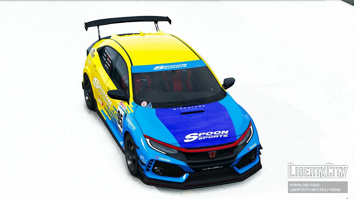 2018 Honda Civic Type-R Spoon Sports livery / GTA 5