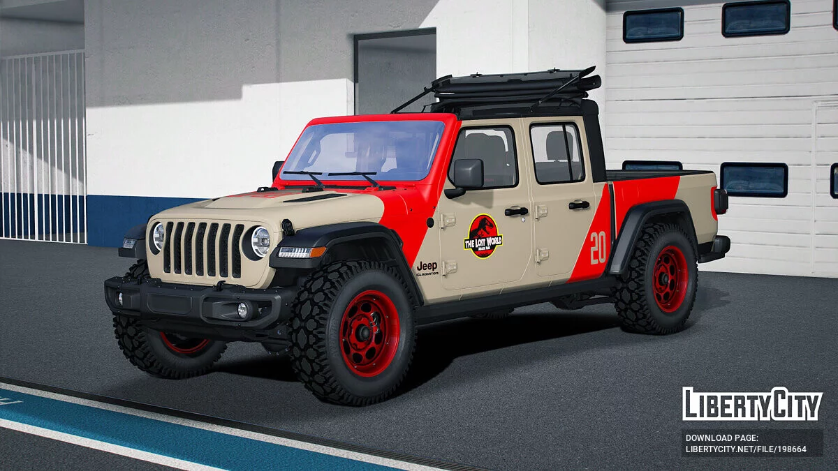 2020 Jeep Gladiator Rubicon Livery / GTA 5