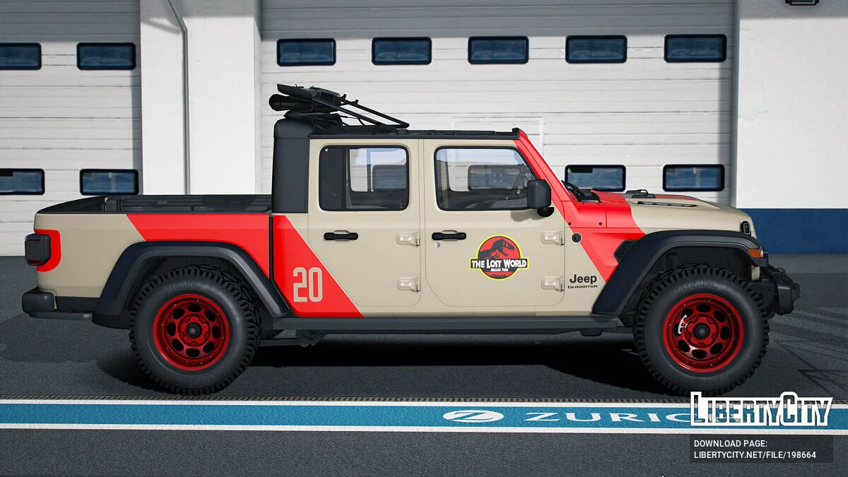 2020 Jeep Gladiator Rubicon Livery / GTA 5