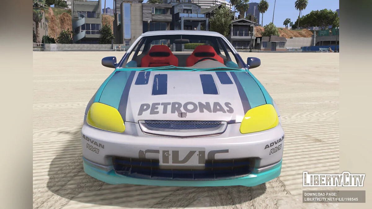 Honda Civic EK9 Racing Livery / GTA 5