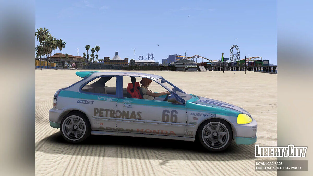 Honda Civic EK9 Racing Livery / GTA 5