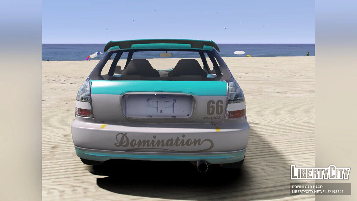 Honda Civic EK9 Racing Livery / GTA 5