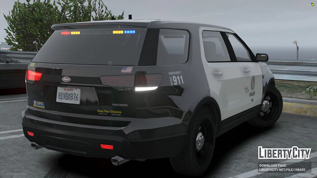 Paintjob | Vapid Scout Slicktop LSPD 1.0 / GTA 5