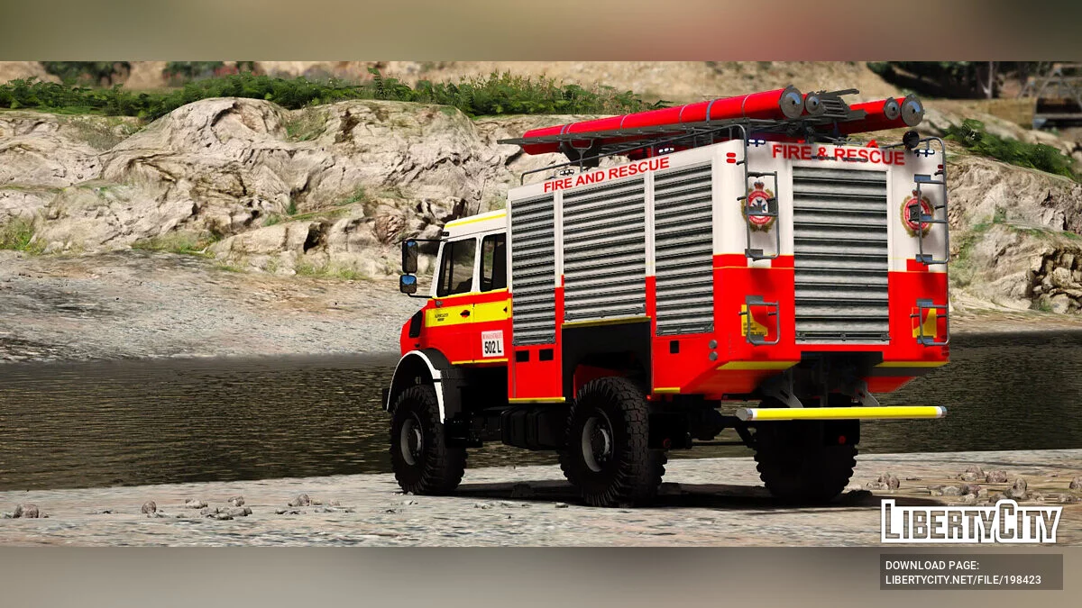 Queensland Fire and Emergency Services Mercedes Unimog / GTA 5