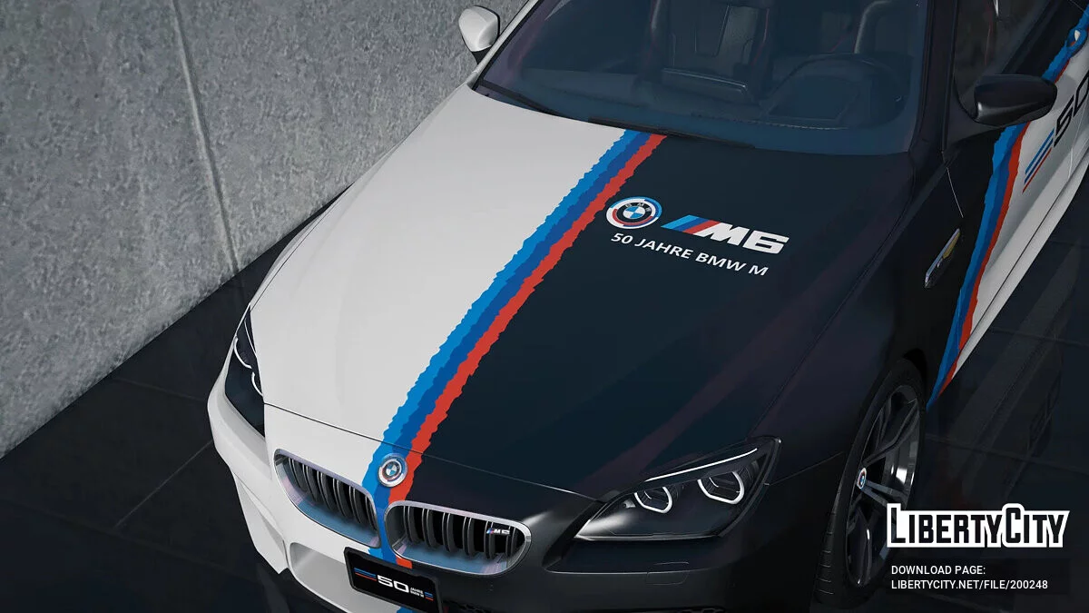 M Motorsport 2013 BMW M6 F13 livery / GTA 5