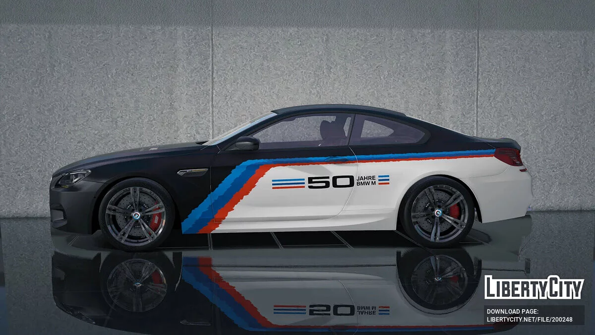 M Motorsport 2013 BMW M6 F13 livery / GTA 5