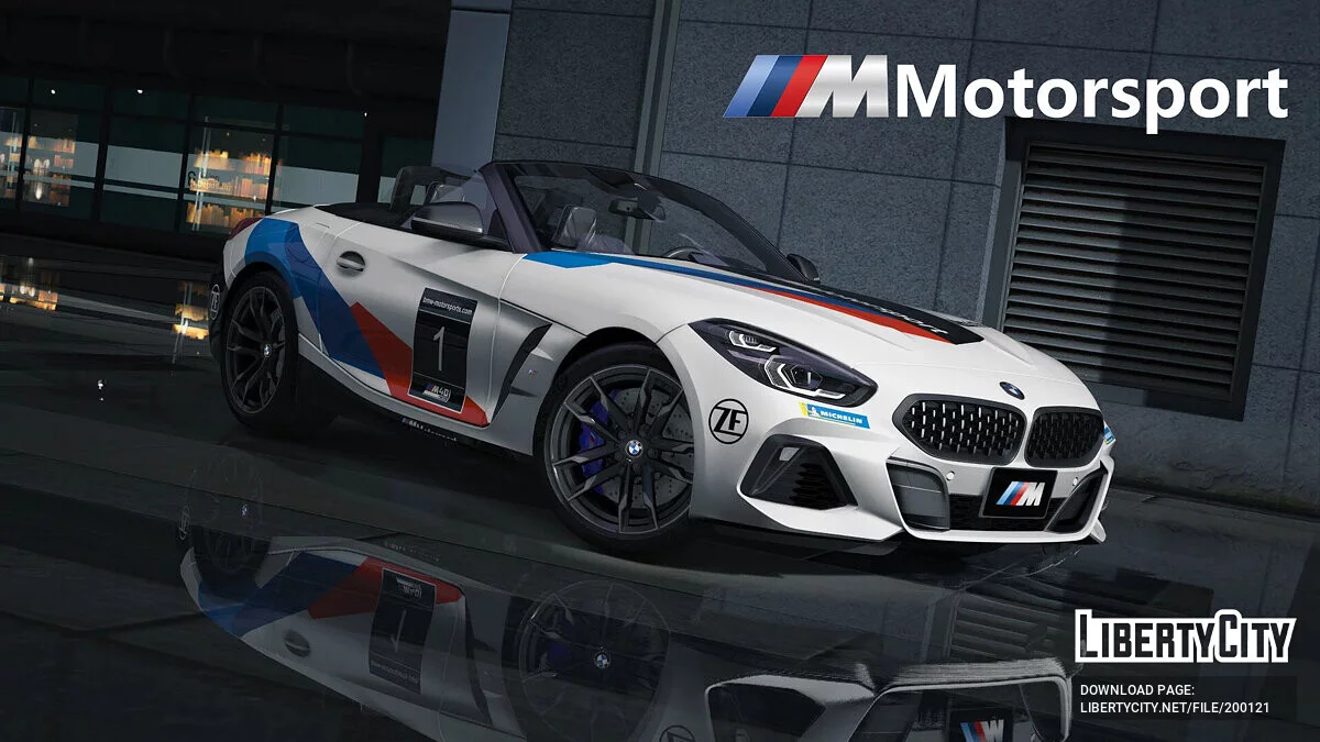 M Motorsport 2019 BMW Z4 M40i livery / GTA 5