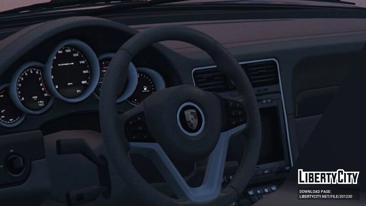 Логотип Porsche вместо Pfister Comet / GTA 5
