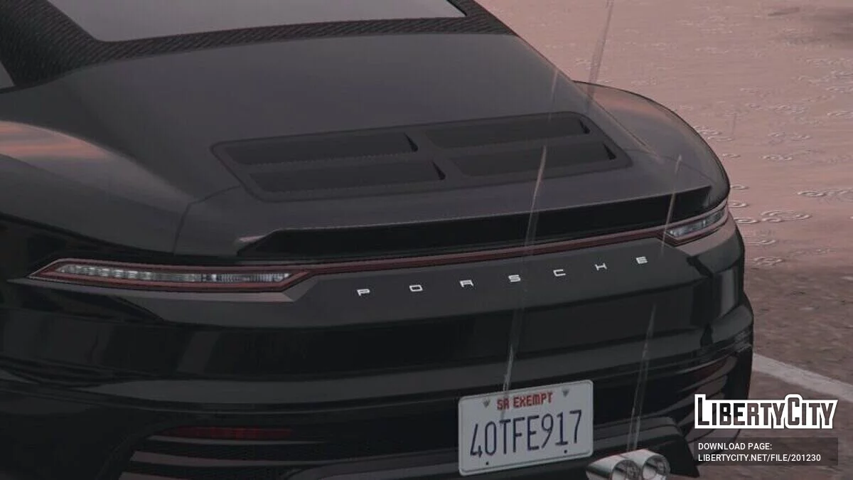 Логотип Porsche вместо Pfister Comet / GTA 5