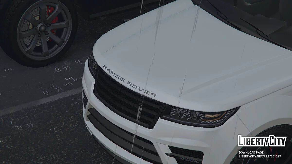 Логотип Range Rover вместо Baller / GTA 5