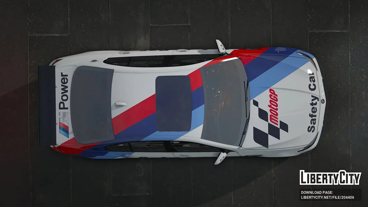 2012 BMW M5 F10 MotoGP™ Safety Car livery / GTA 5