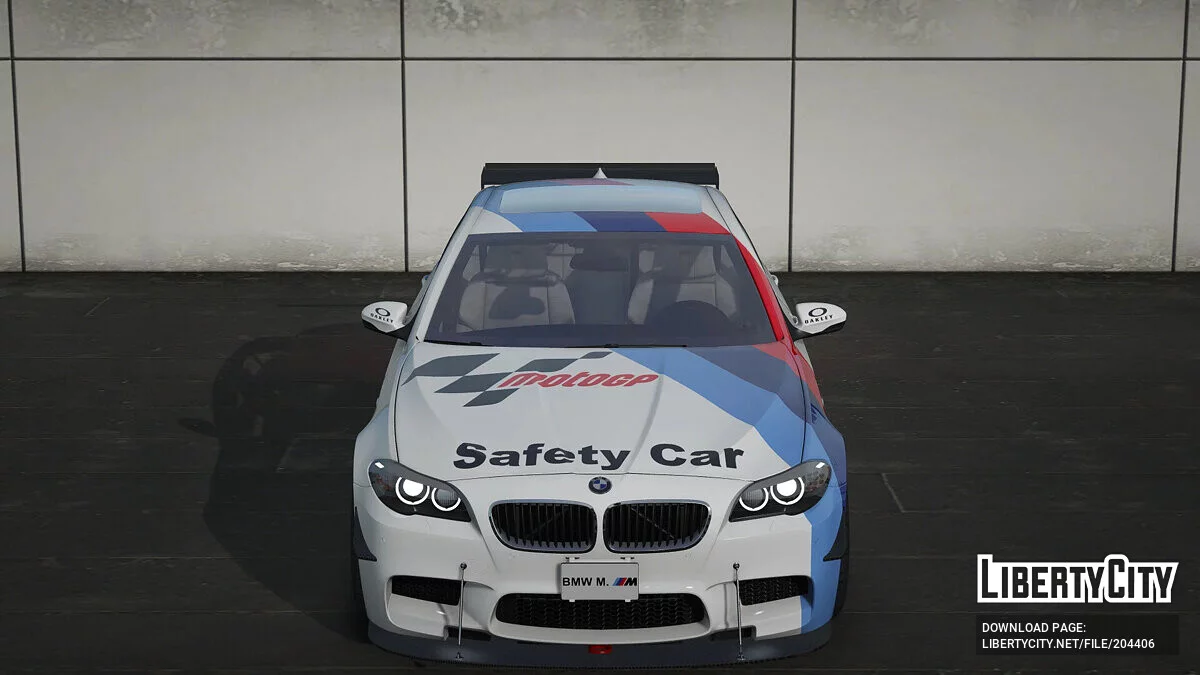 2012 BMW M5 F10 MotoGP™ Safety Car livery / GTA 5