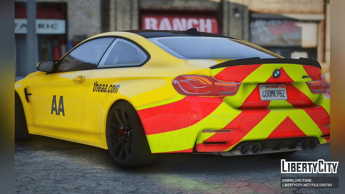 Скачать AA BMW M4 CS 1.0 для GTA 5