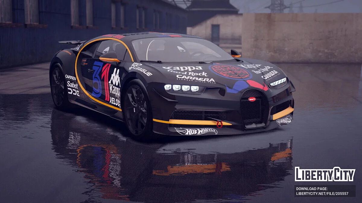 Bugatti Chiron Sport Gumball 3000 livery / GTA 5