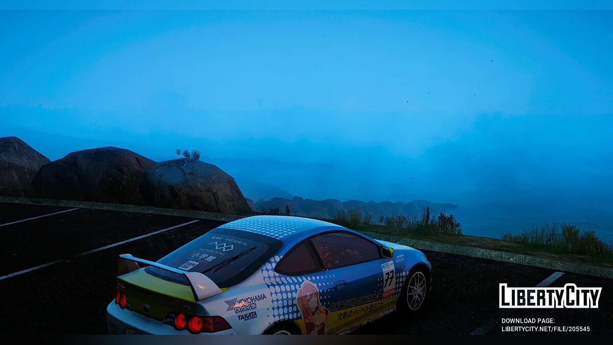 [Itasha] Honda Integra Type-R «Sakurasou no Pet na Kanojo» 1.2 / GTA 5