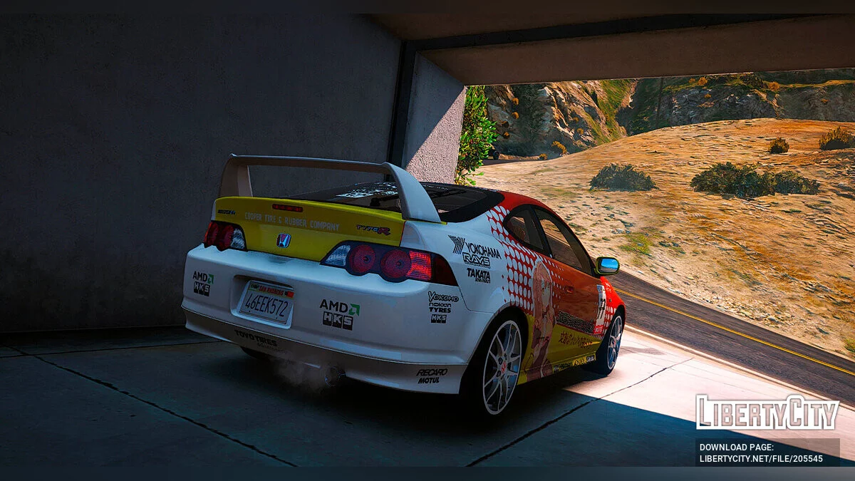 [Itasha] Honda Integra Type-R «Sakurasou no Pet na Kanojo» 1.2 / GTA 5