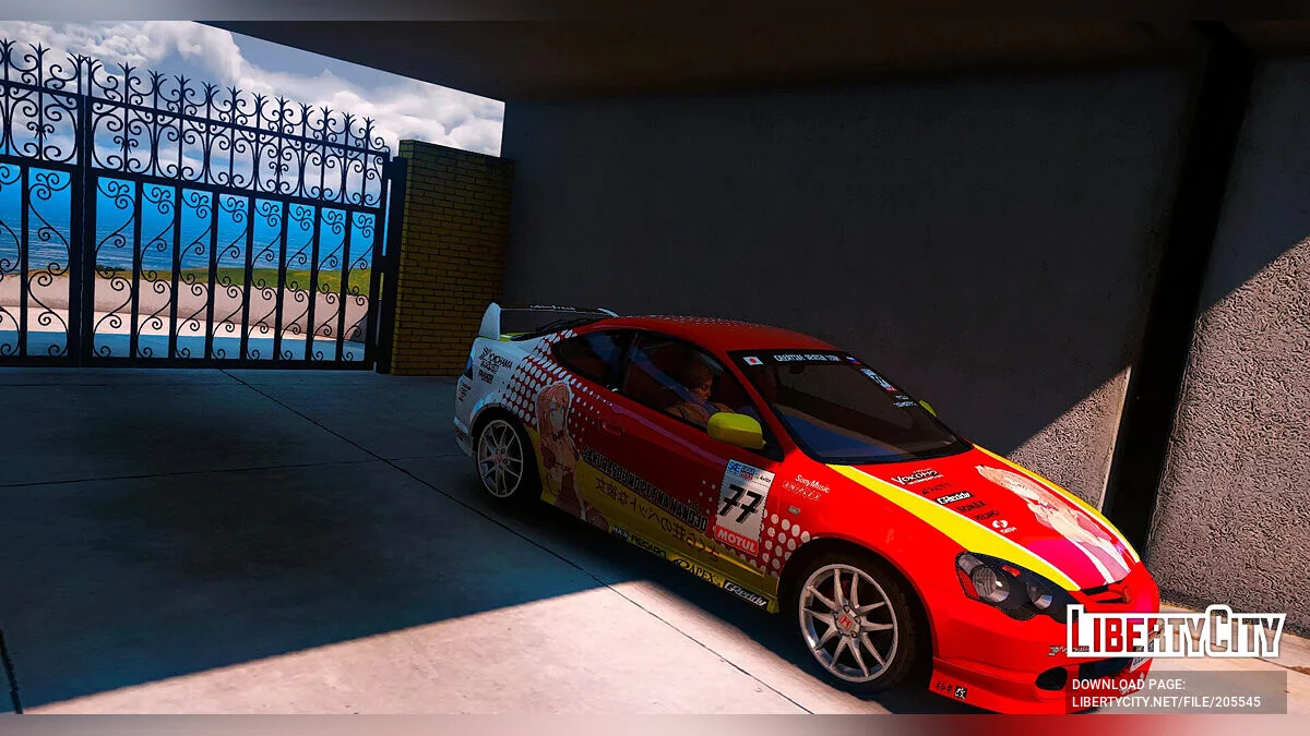 [Itasha] Honda Integra Type-R «Sakurasou no Pet na Kanojo» 1.2 / GTA 5