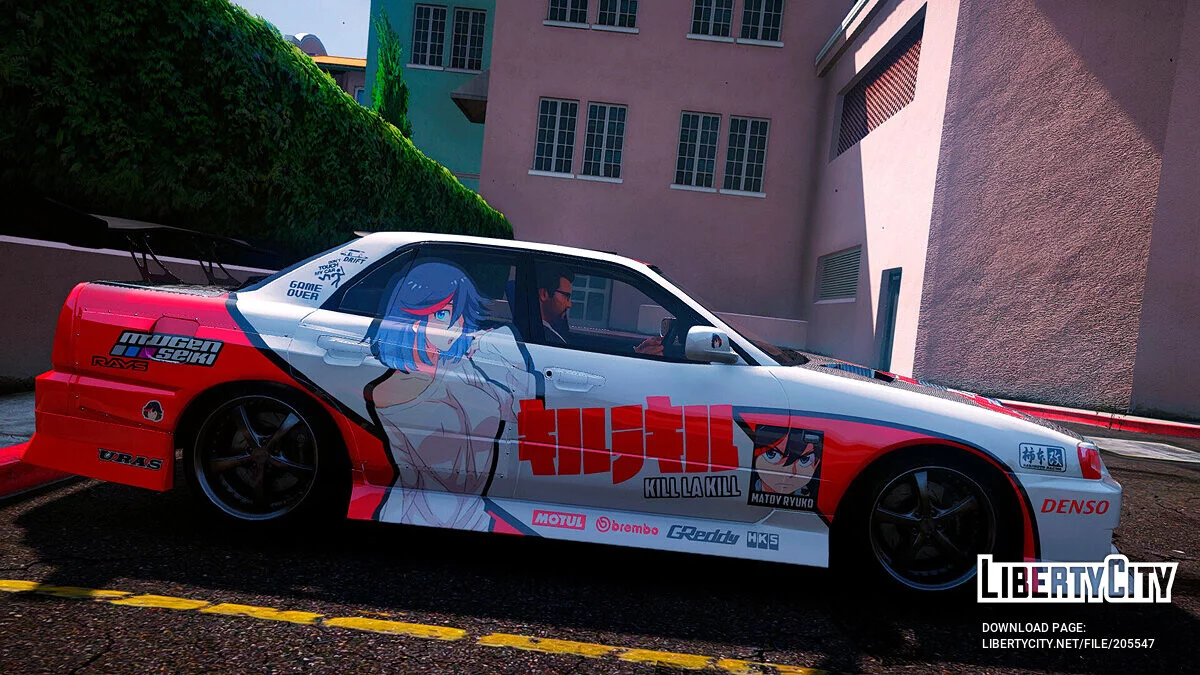 [Itasha] SKYLINE ER34 «KILL LA KILL» 1.2 / GTA 5