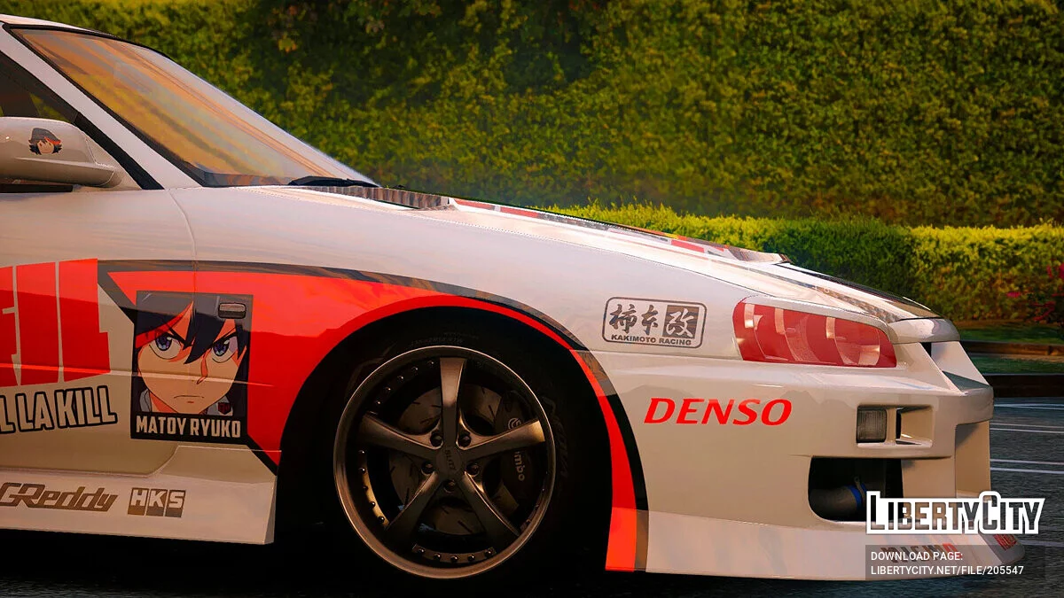 [Itasha] SKYLINE ER34 «KILL LA KILL» 1.2 / GTA 5