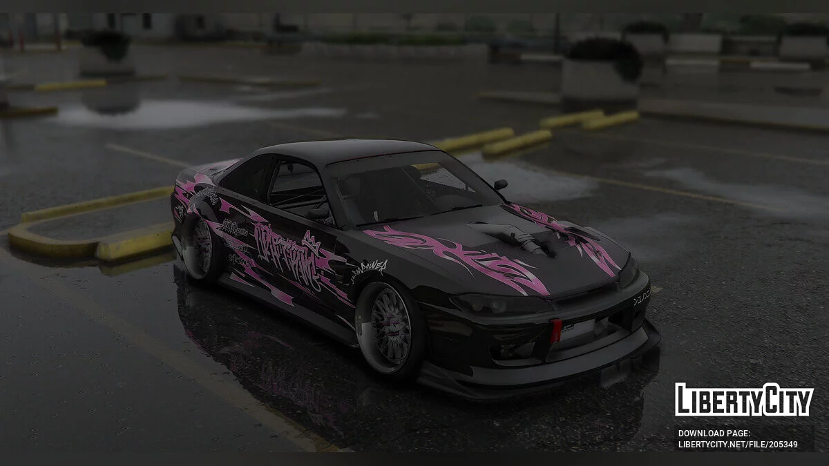 Nissan Silvia S14.5 Drift ''Driftking'' Liveries / GTA 5