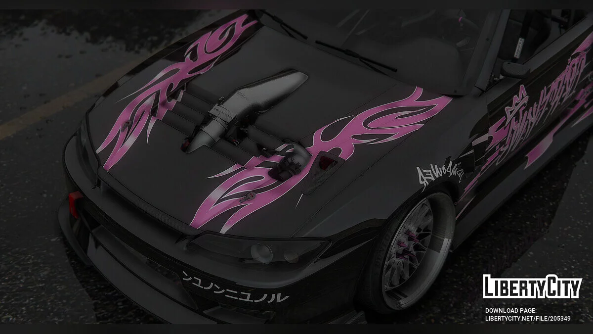 Nissan Silvia S14.5 Drift ''Driftking'' Liveries / GTA 5