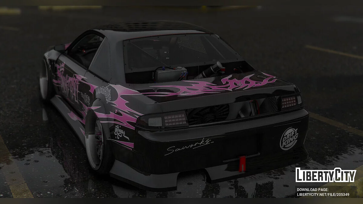 Nissan Silvia S14.5 Drift ''Driftking'' Liveries / GTA 5
