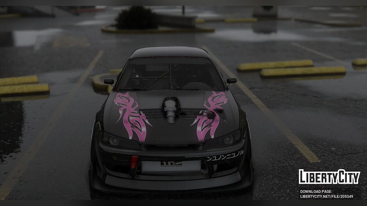 Nissan Silvia S14.5 Drift ''Driftking'' Liveries / GTA 5