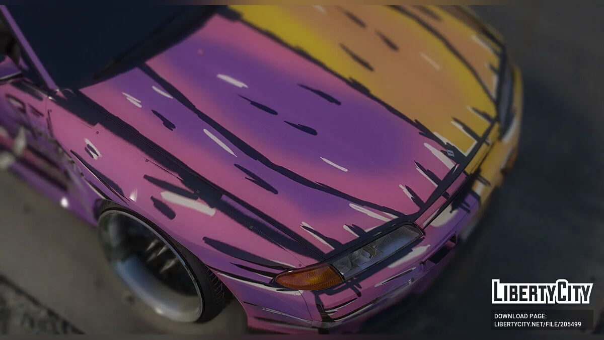 Nissan Skyline GT-R R32 (BNR32) «NinjaTurtles» Liveries 1.0 / GTA 5
