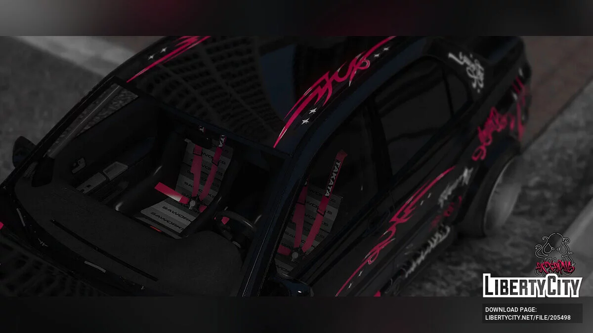 «Octopus» Mitsubishi Lancer Evolution IX Liveries [Livery | Template] 1.0 / GTA 5