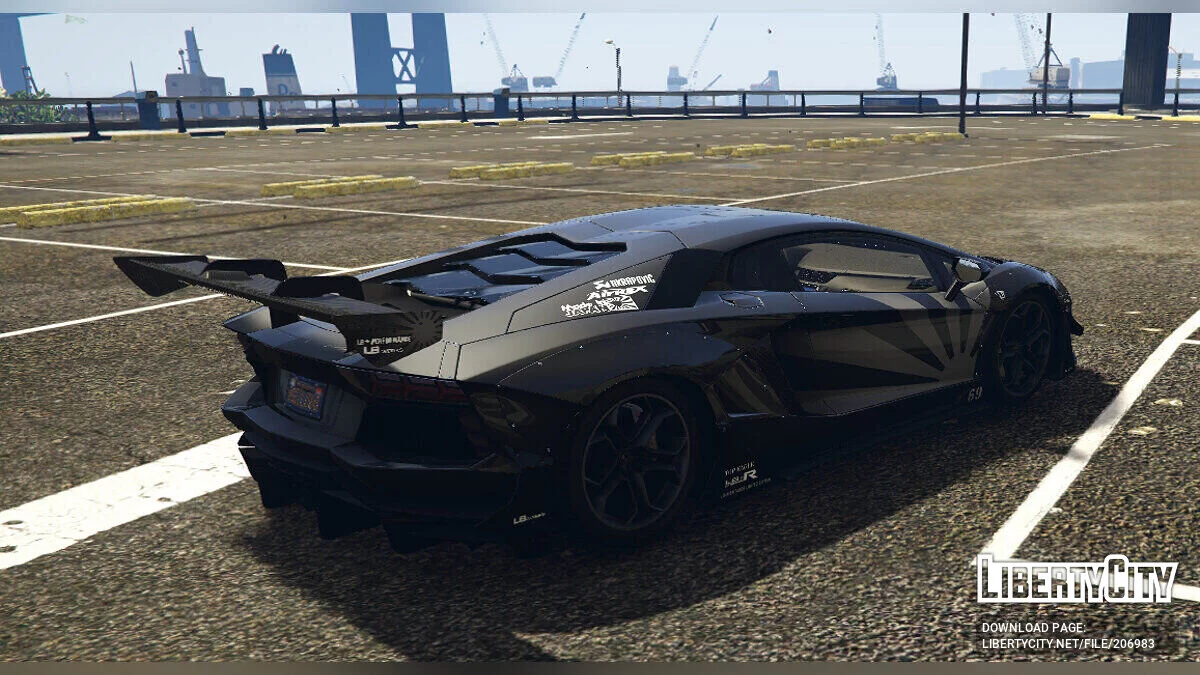 Lamborghini Aventador LP700-4 LibertyWalk - Livery 1.0 / GTA 5