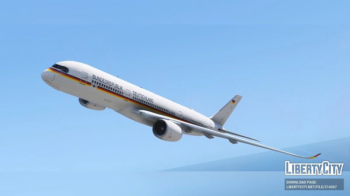 Airbus A350-900XWB Bundesrepublik Deutschland / GTA 5