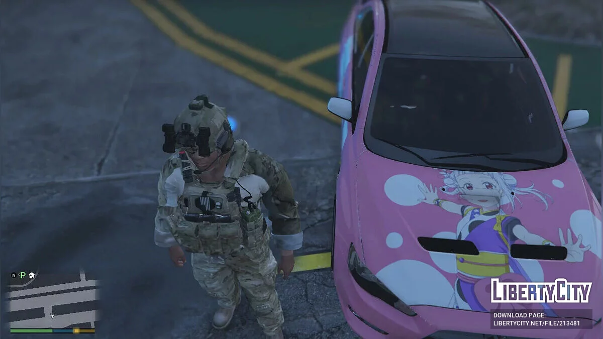 Chisato Arashi Love Live Paintjob / GTA 5