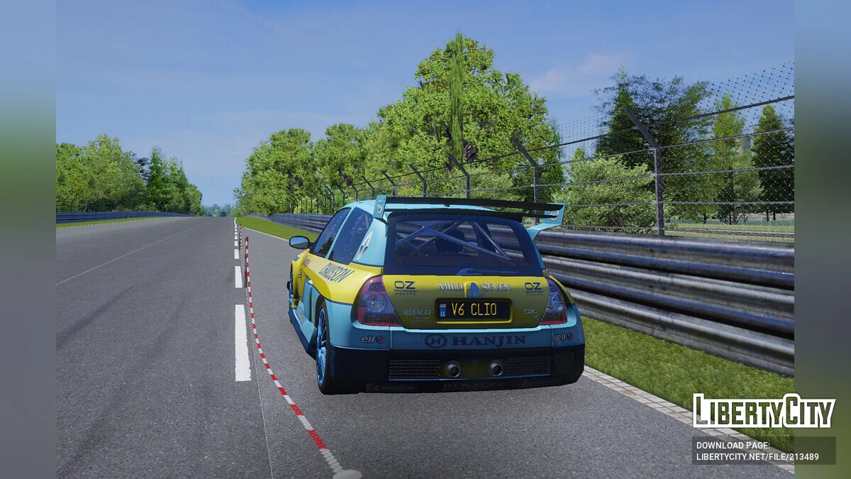 Clio V6 F1 inspired Livery / GTA 5