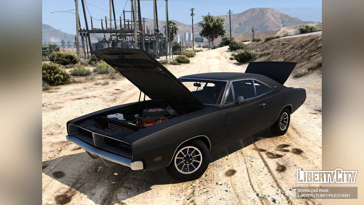 Death proof livery для Ohi's 69 charger / GTA 5