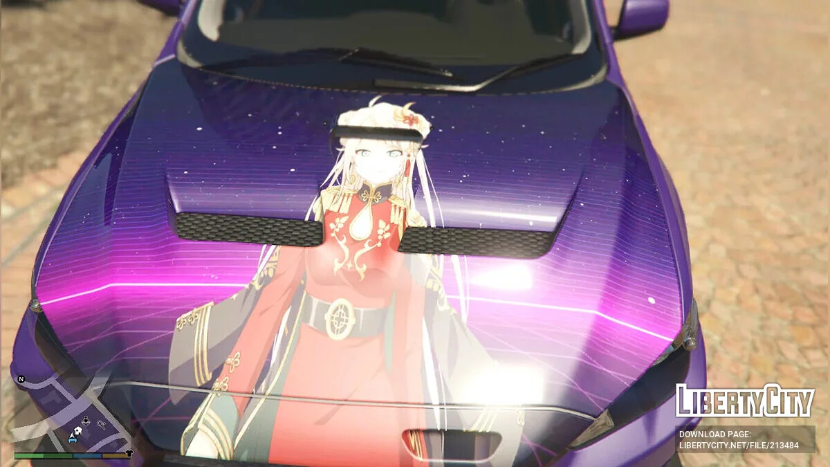 Mitsubishi Lancer Evolution X FQ-400 Love Live Nijigasaki Lanzhu Zhong Itasha 1.0 / GTA 5