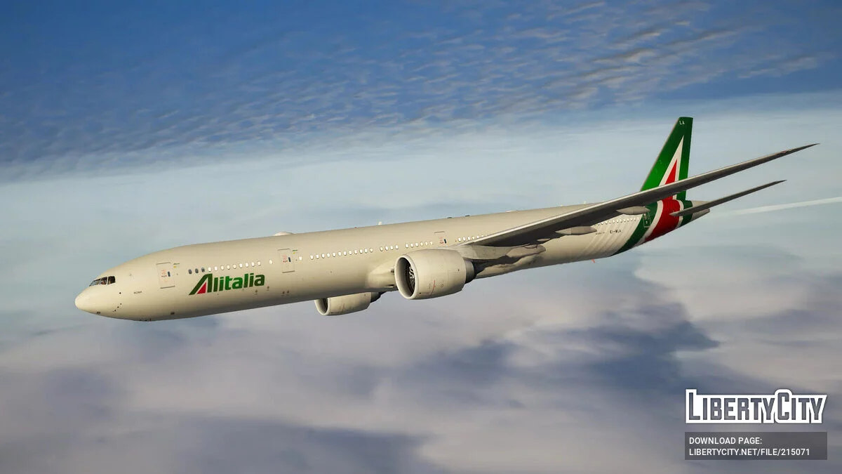 Alitalia Boeing 777-300ER livery / GTA 5
