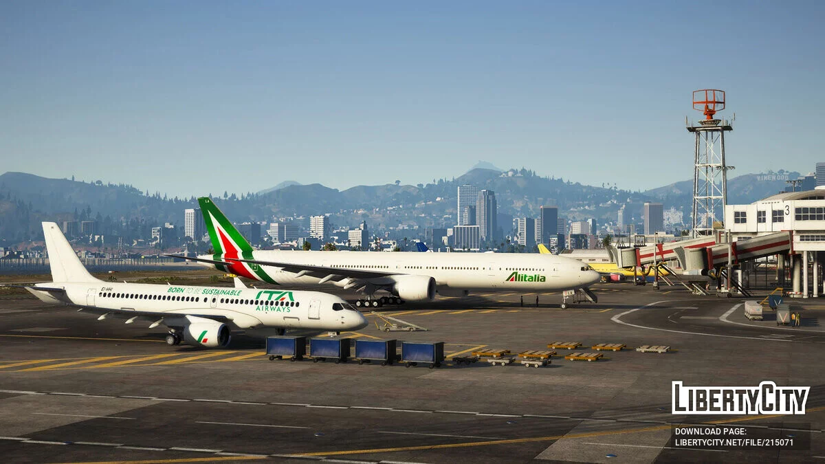 Alitalia Boeing 777-300ER livery / GTA 5