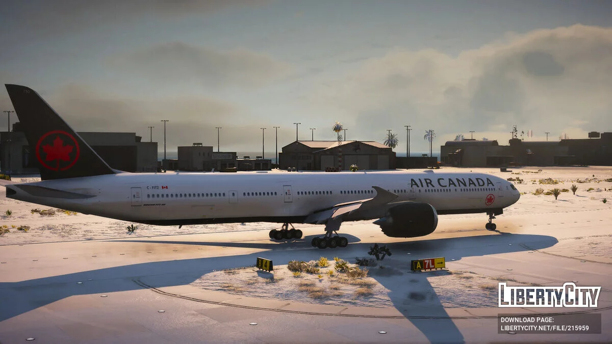 Boeing 777-9x - American and Canada Air Livery / GTA 5