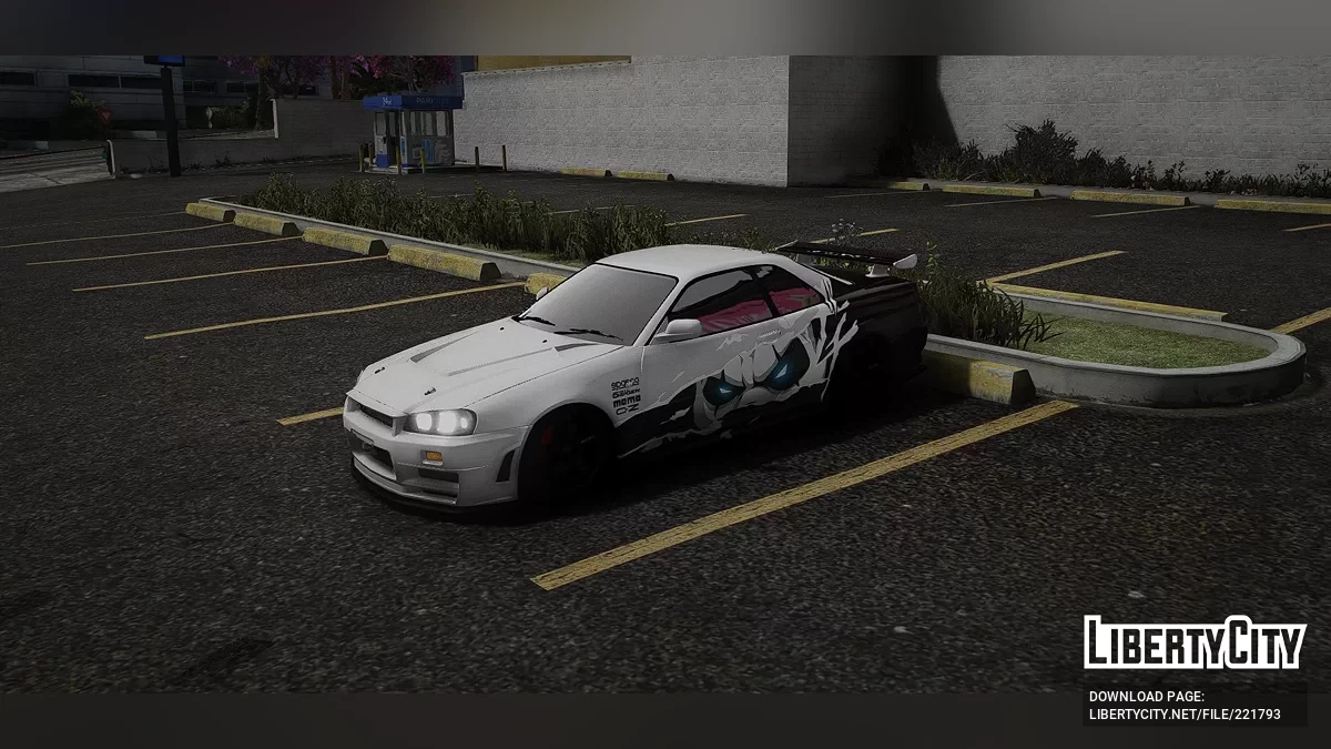 Nissan Skyline R34 - EyeStorm Pack 1.0 / GTA 5