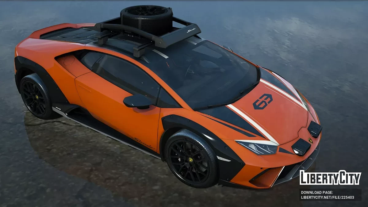 Lamborghini Huracan Sterrato 2023 #63 livery / GTA 5