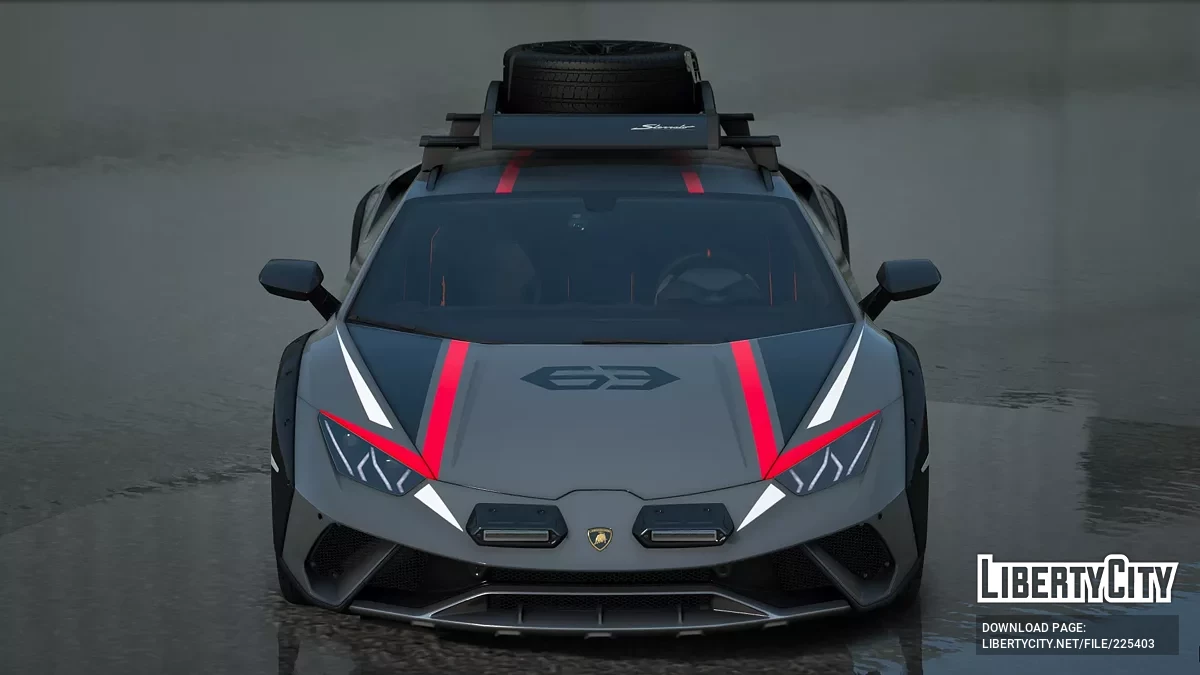 Lamborghini Huracan Sterrato 2023 #63 livery / GTA 5