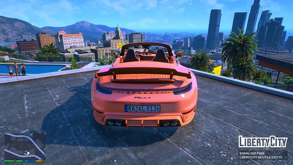Ливрея Porsche Brabus PEETCH 900 / GTA 5