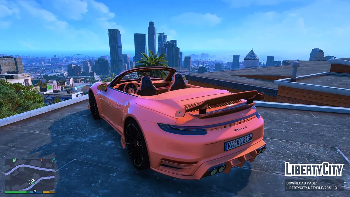 Ливрея Porsche Brabus PEETCH 900 / GTA 5