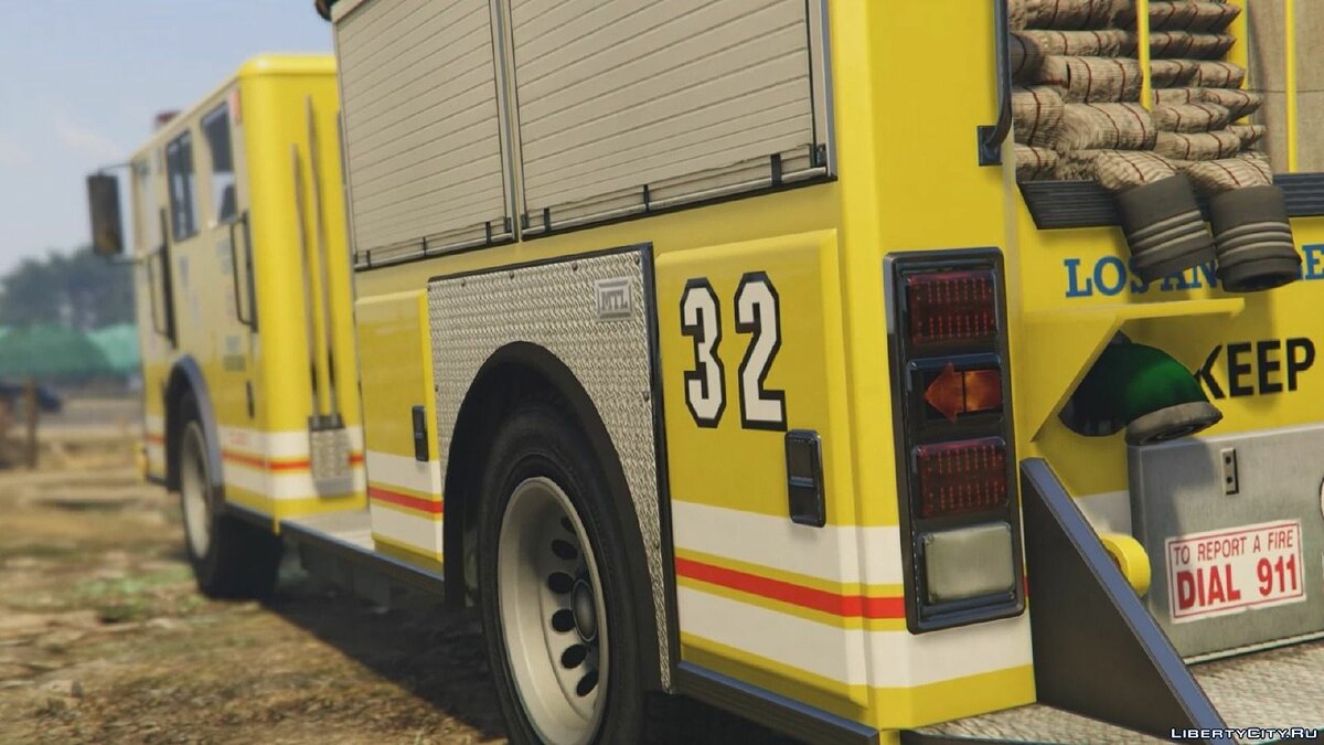 Los Angeles - Fire Truck Mod для GTA 5 - Картинка #1