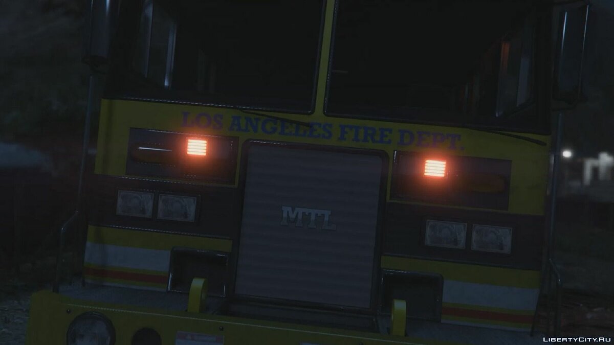 Los Angeles - Fire Truck Mod для GTA 5 - Картинка #5