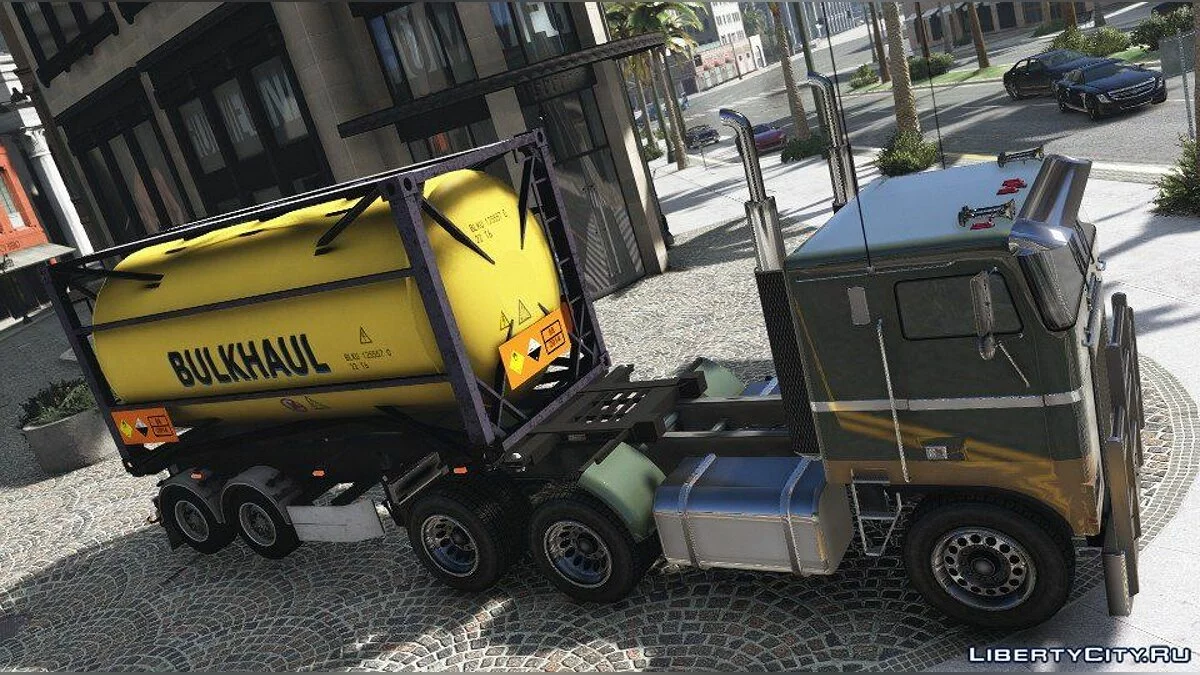 Gas Trailer (Replace) 1.0 / GTA 5