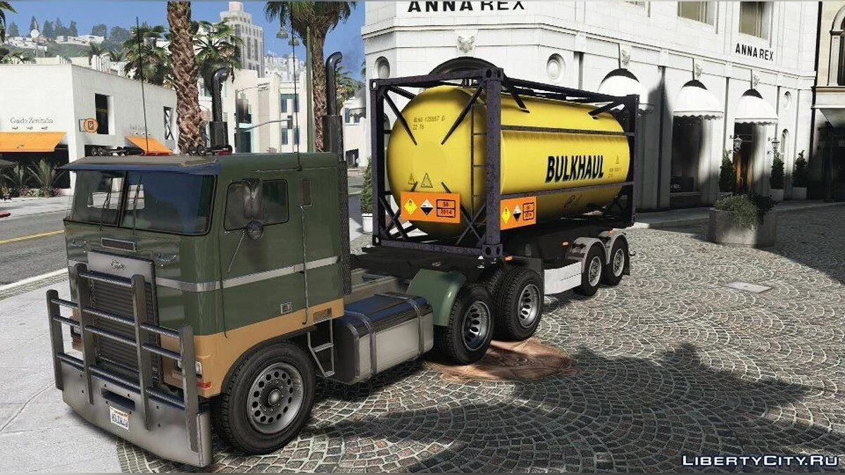 Gas Trailer (Replace) 1.0 / GTA 5