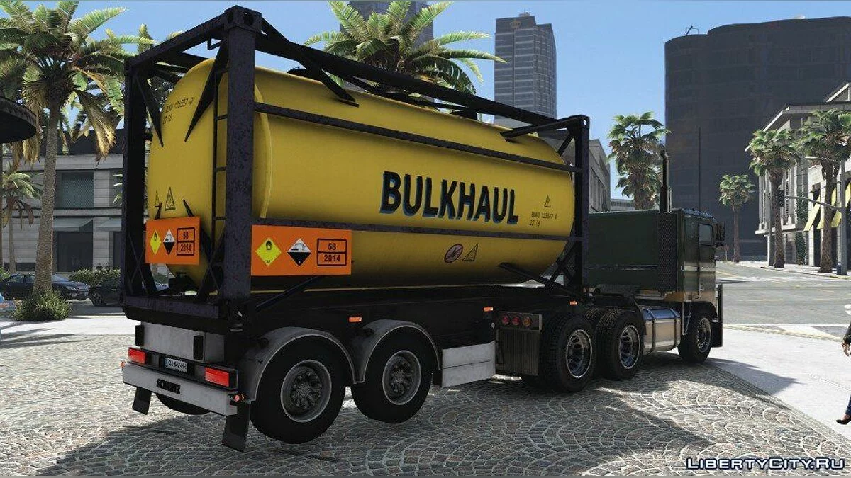 Gas Trailer (Replace) 1.0 / GTA 5